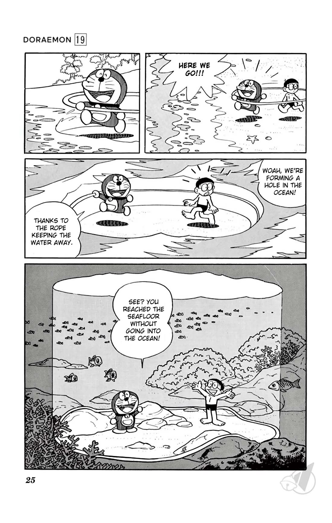 Doraemon Chapter 343 page 6 - Chapter 343: Strolling on the Seafloor Without Entering the Ocean