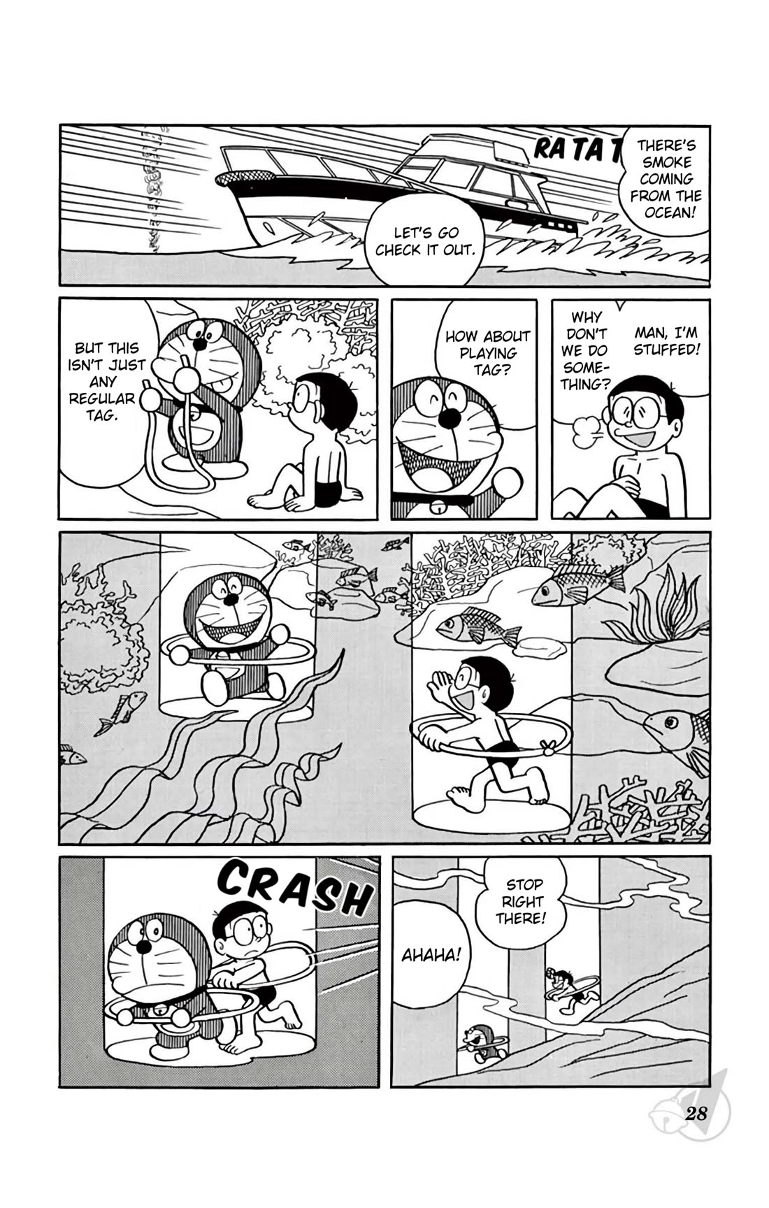 Doraemon Chapter 343 page 9 - Chapter 343: Strolling on the Seafloor Without Entering the Ocean