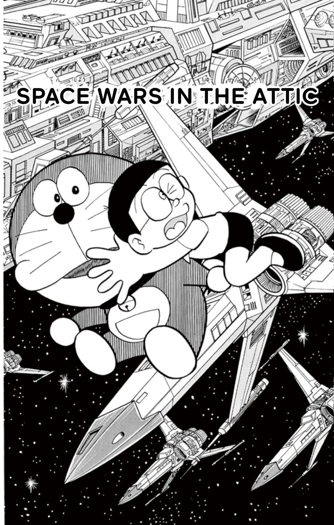 Doraemon Chapter 344 page 1 - Chapter 344: Space Wars in the Attic