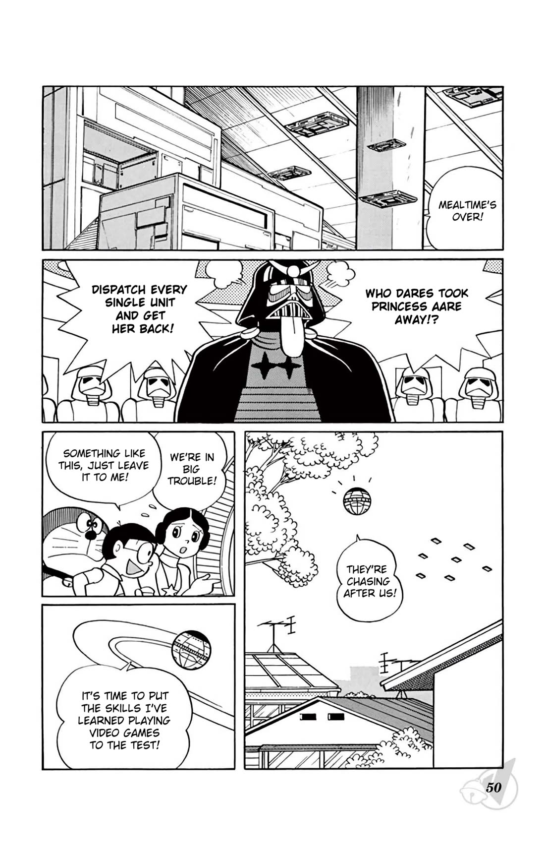 Doraemon Chapter 344 page 21 - Chapter 344: Space Wars in the Attic