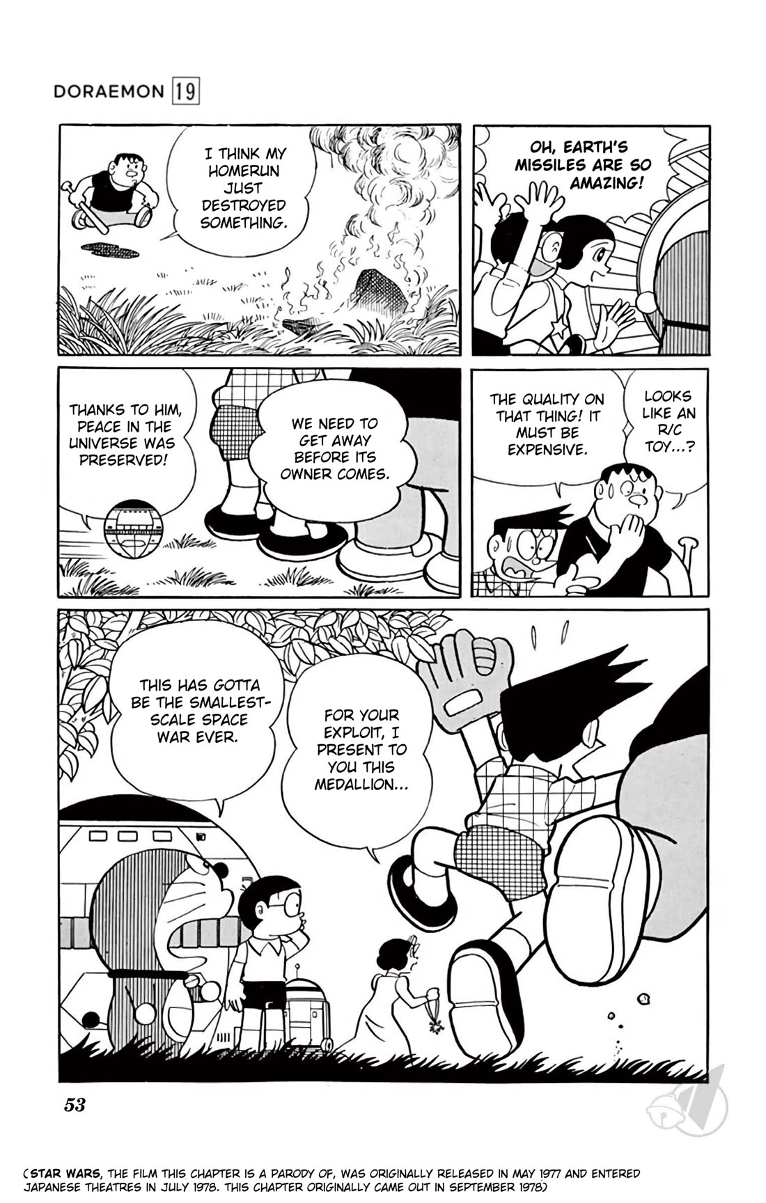 Doraemon Chapter 344 page 24 - Chapter 344: Space Wars in the Attic