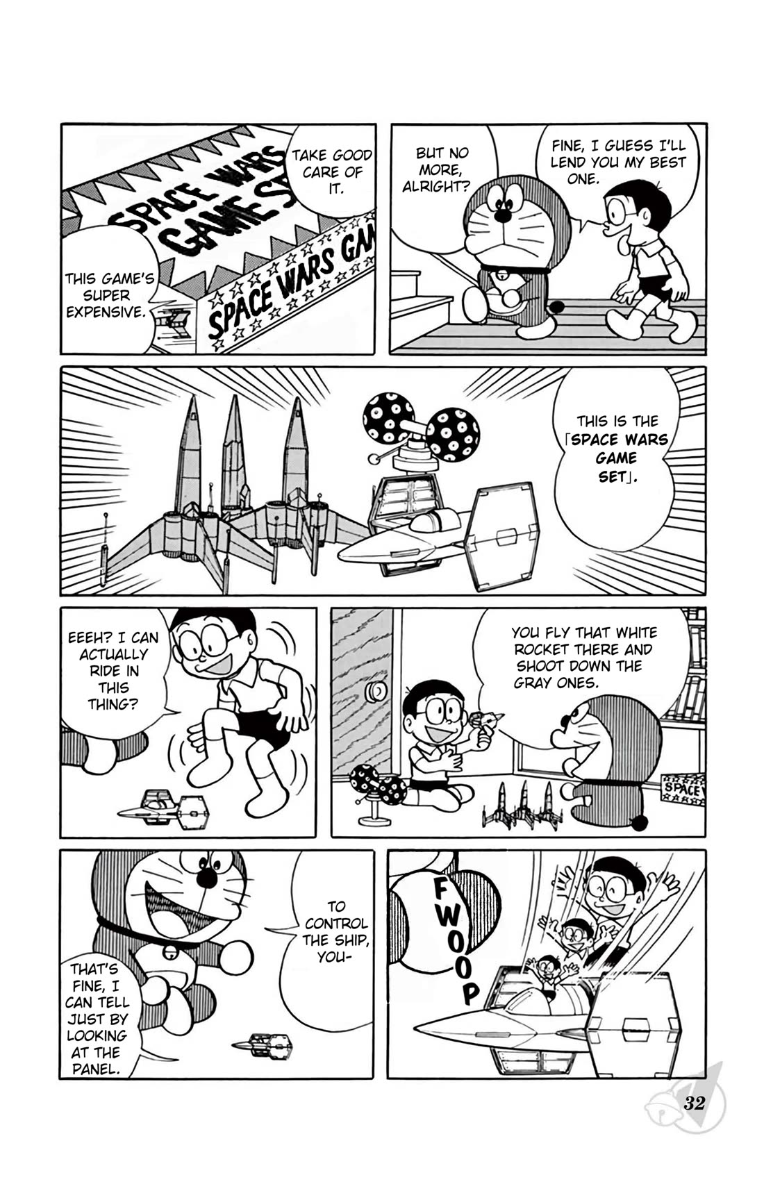 Doraemon Chapter 344 page 3 - Chapter 344: Space Wars in the Attic