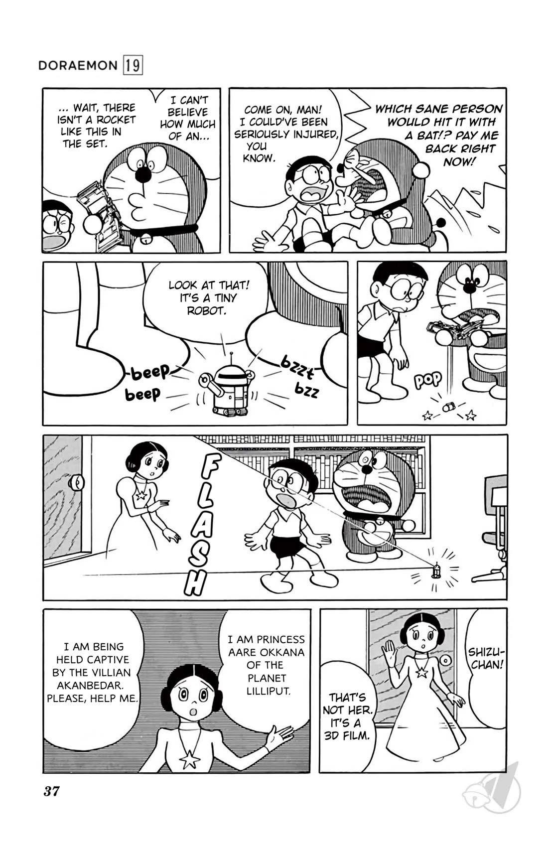 Doraemon Chapter 344 page 8 - Chapter 344: Space Wars in the Attic