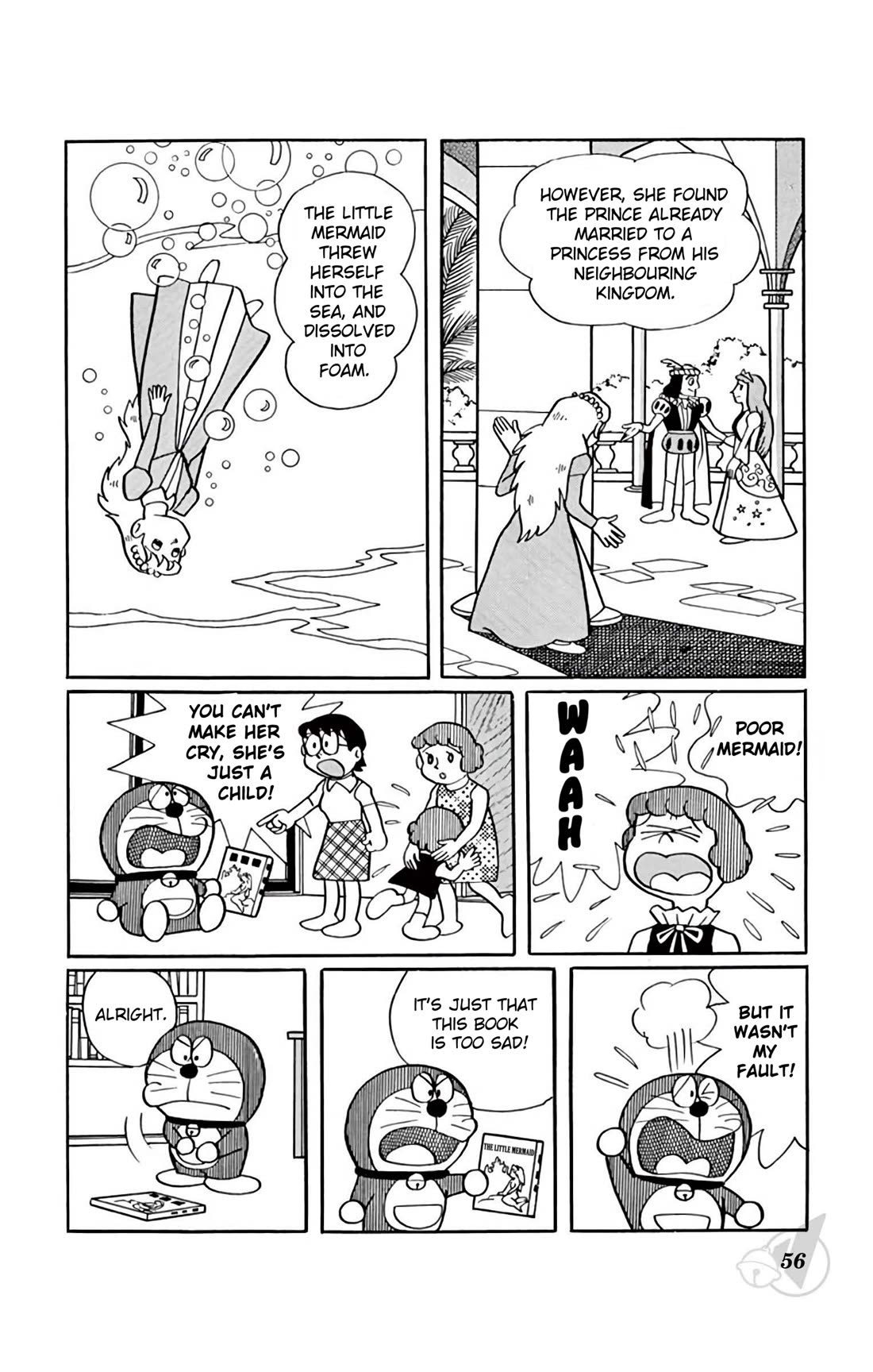 Doraemon Chapter 345 page 3 - Chapter 345: The Happy Little Mermaid