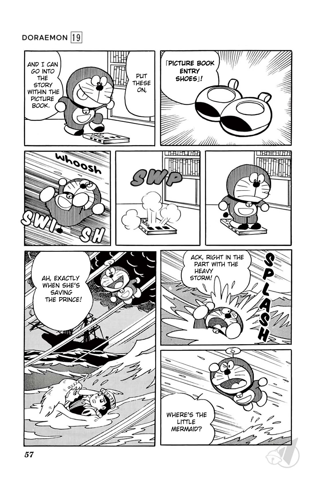 Doraemon Chapter 345 page 4 - Chapter 345: The Happy Little Mermaid