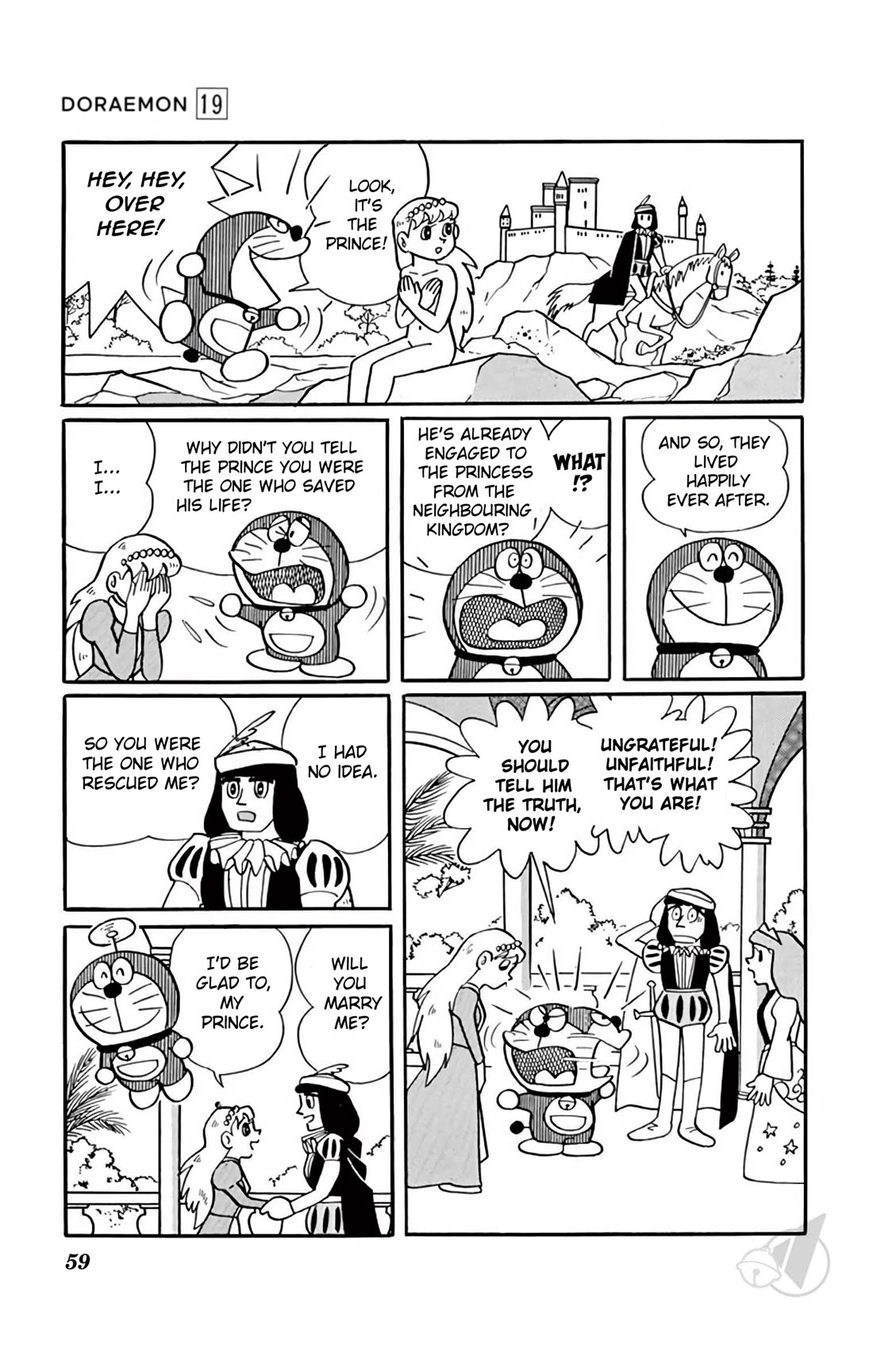Doraemon Chapter 345 page 6 - Chapter 345: The Happy Little Mermaid