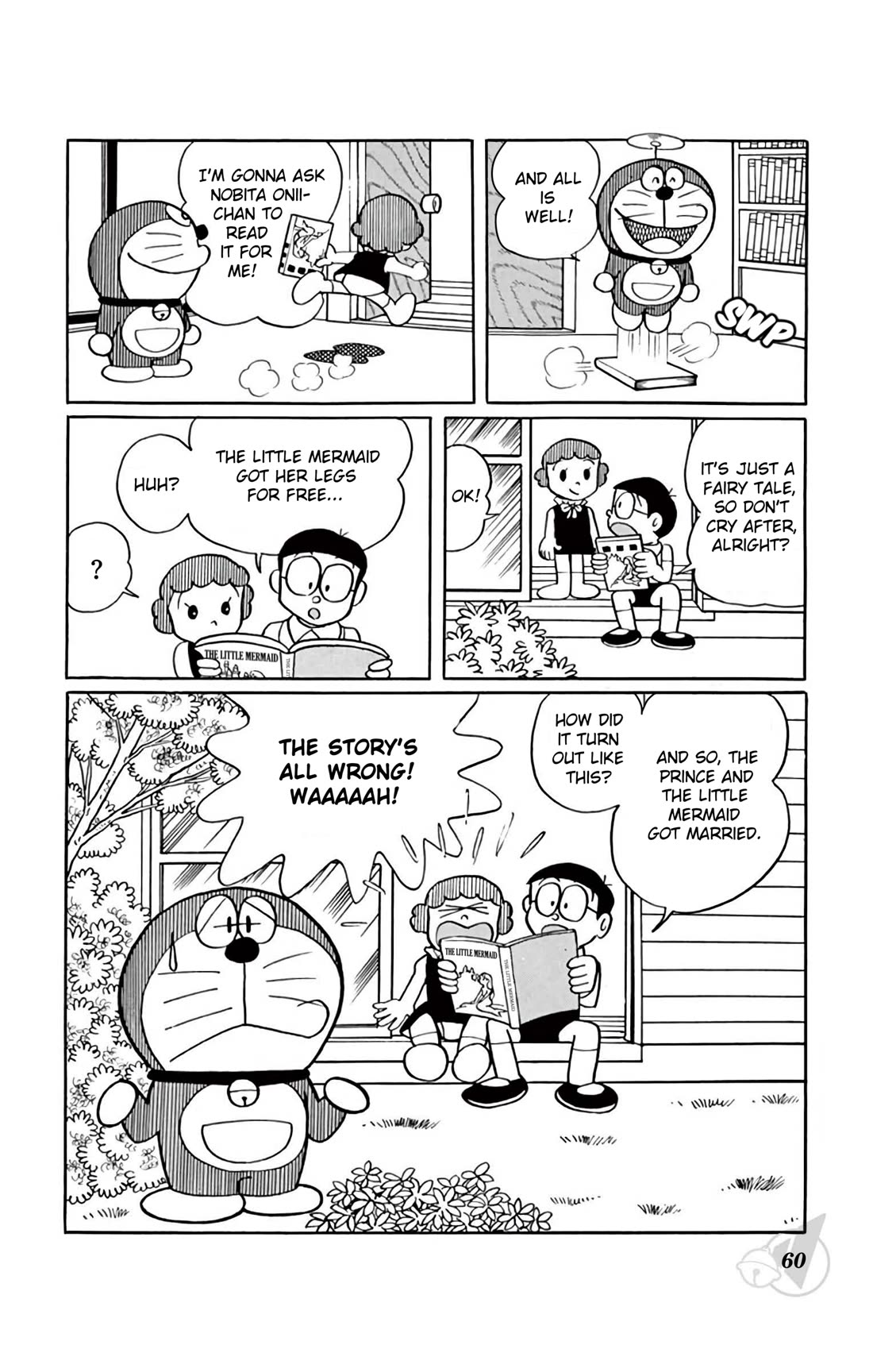 Doraemon Chapter 345 page 7 - Chapter 345: The Happy Little Mermaid
