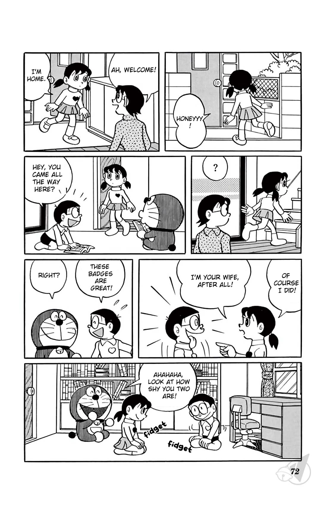 Doraemon Chapter 347 page 5 - Chapter 347: Couple Test Badges