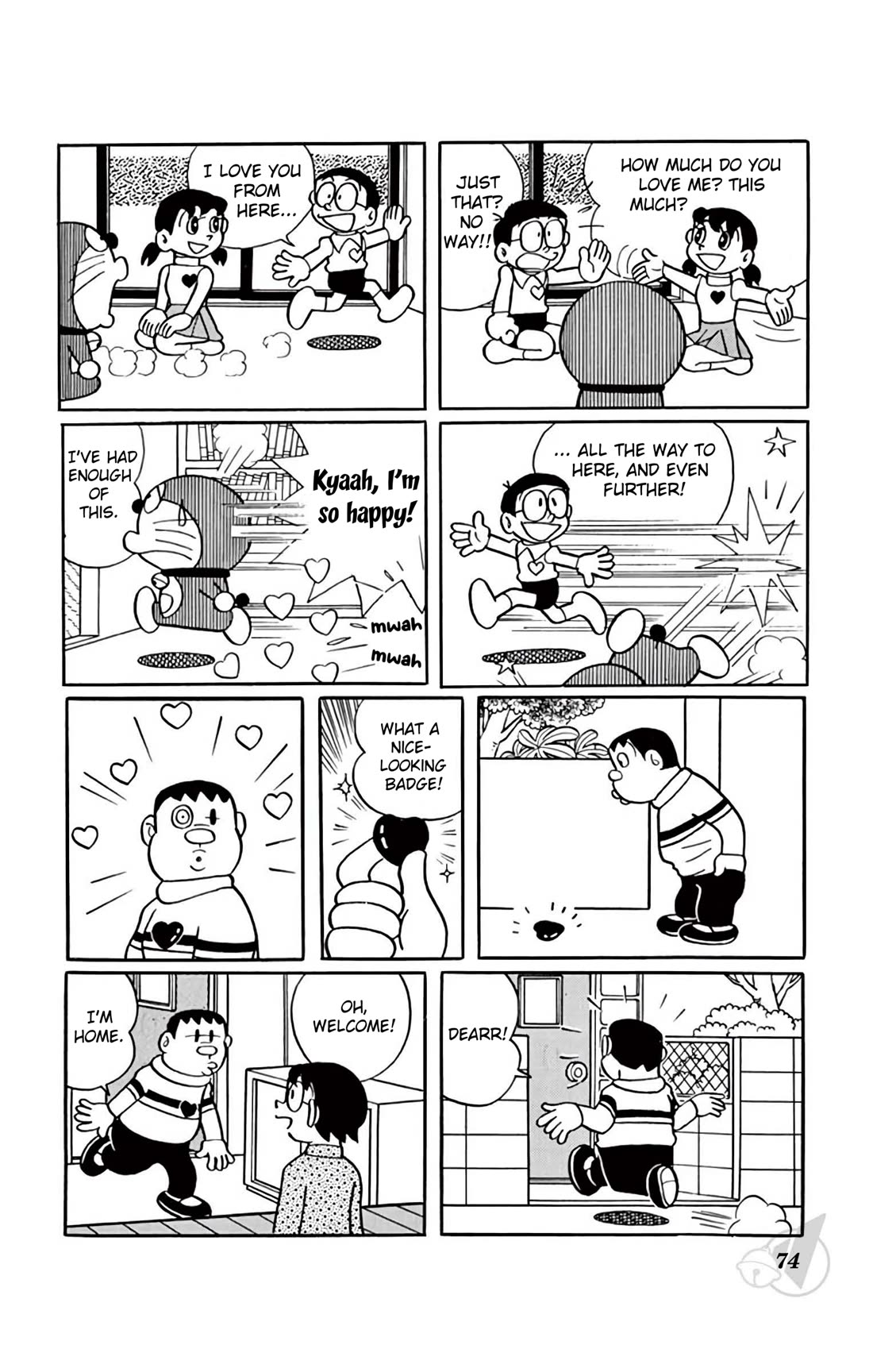 Doraemon Chapter 347 page 7 - Chapter 347: Couple Test Badges