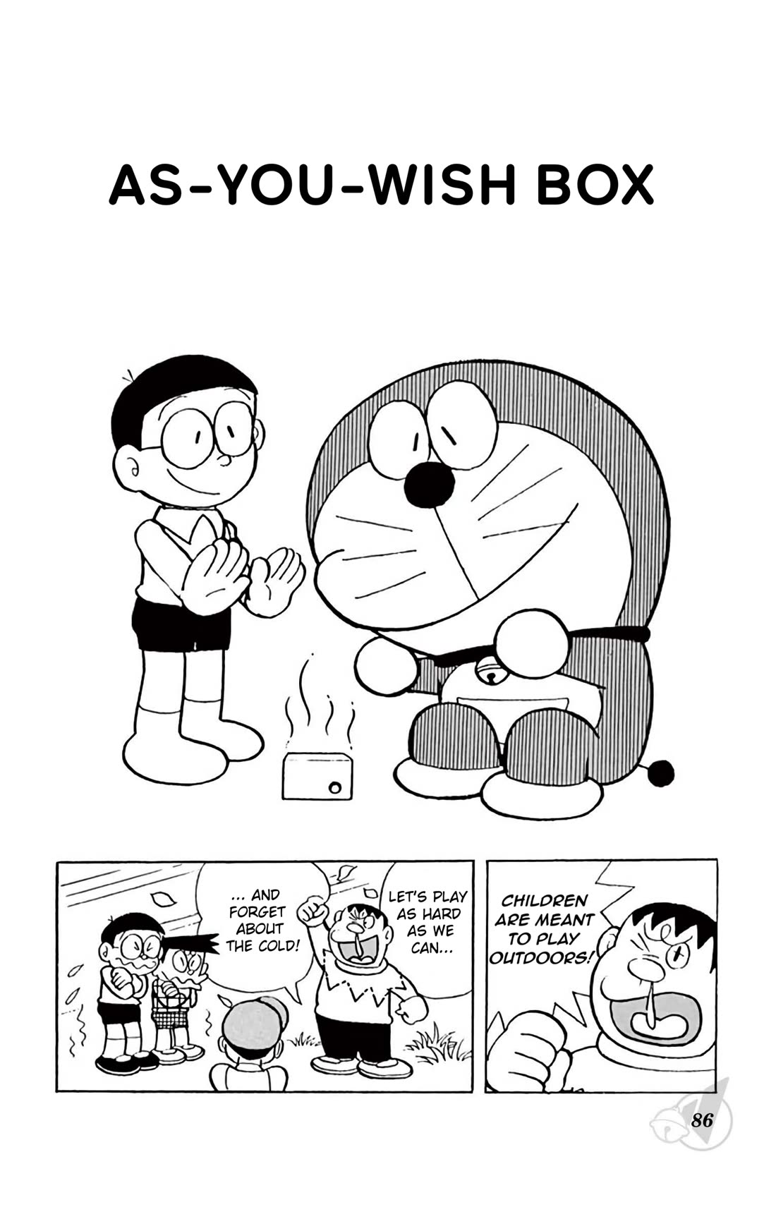 Doraemon Chapter 349 page 1 - Chapter 349: As-You-Wish Box