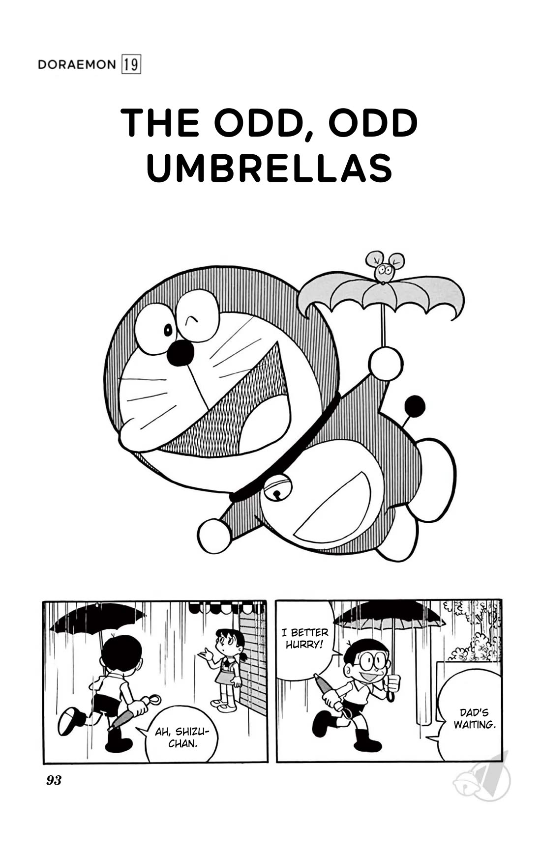 Doraemon Chapter 350 page 1 - Chapter 350: The Odd, Odd Umbrellas