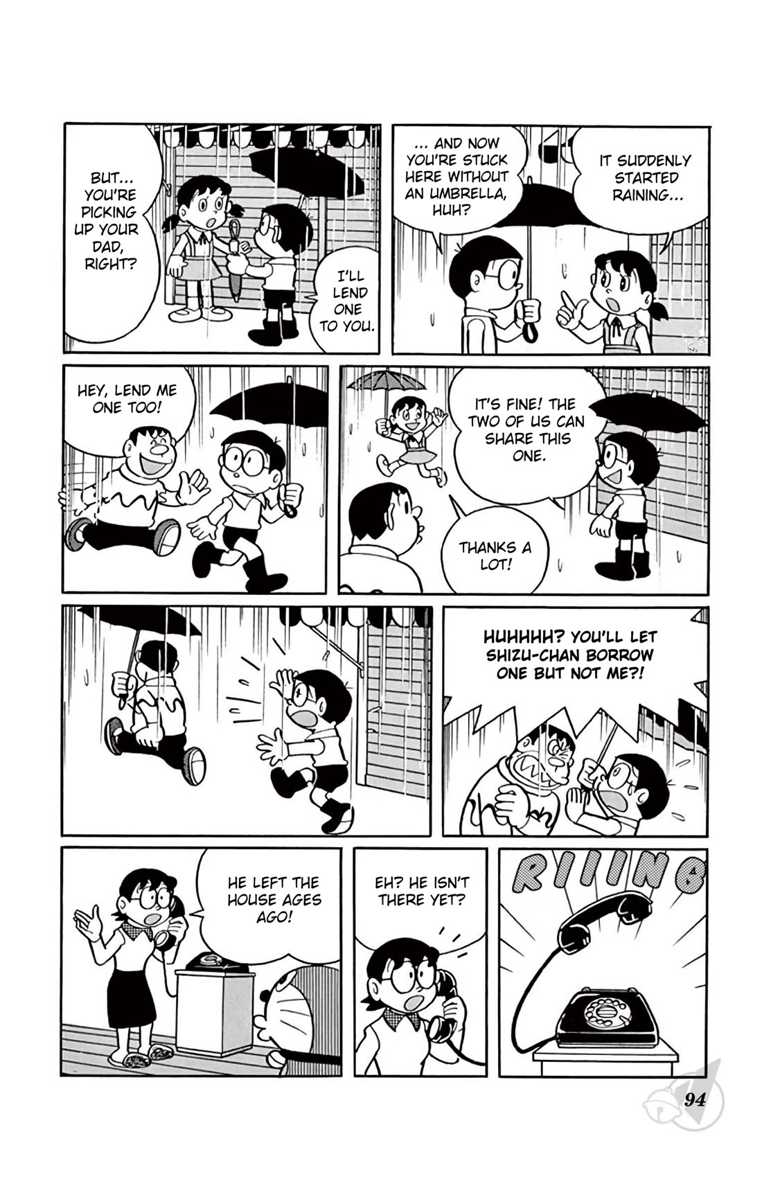 Doraemon Chapter 350 page 2 - Chapter 350: The Odd, Odd Umbrellas