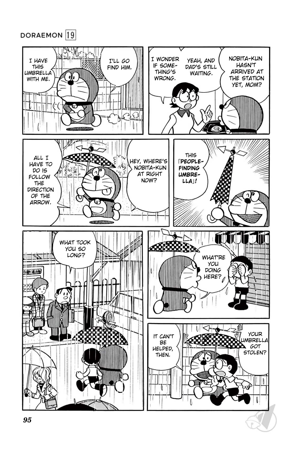 Doraemon Chapter 350 page 3 - Chapter 350: The Odd, Odd Umbrellas