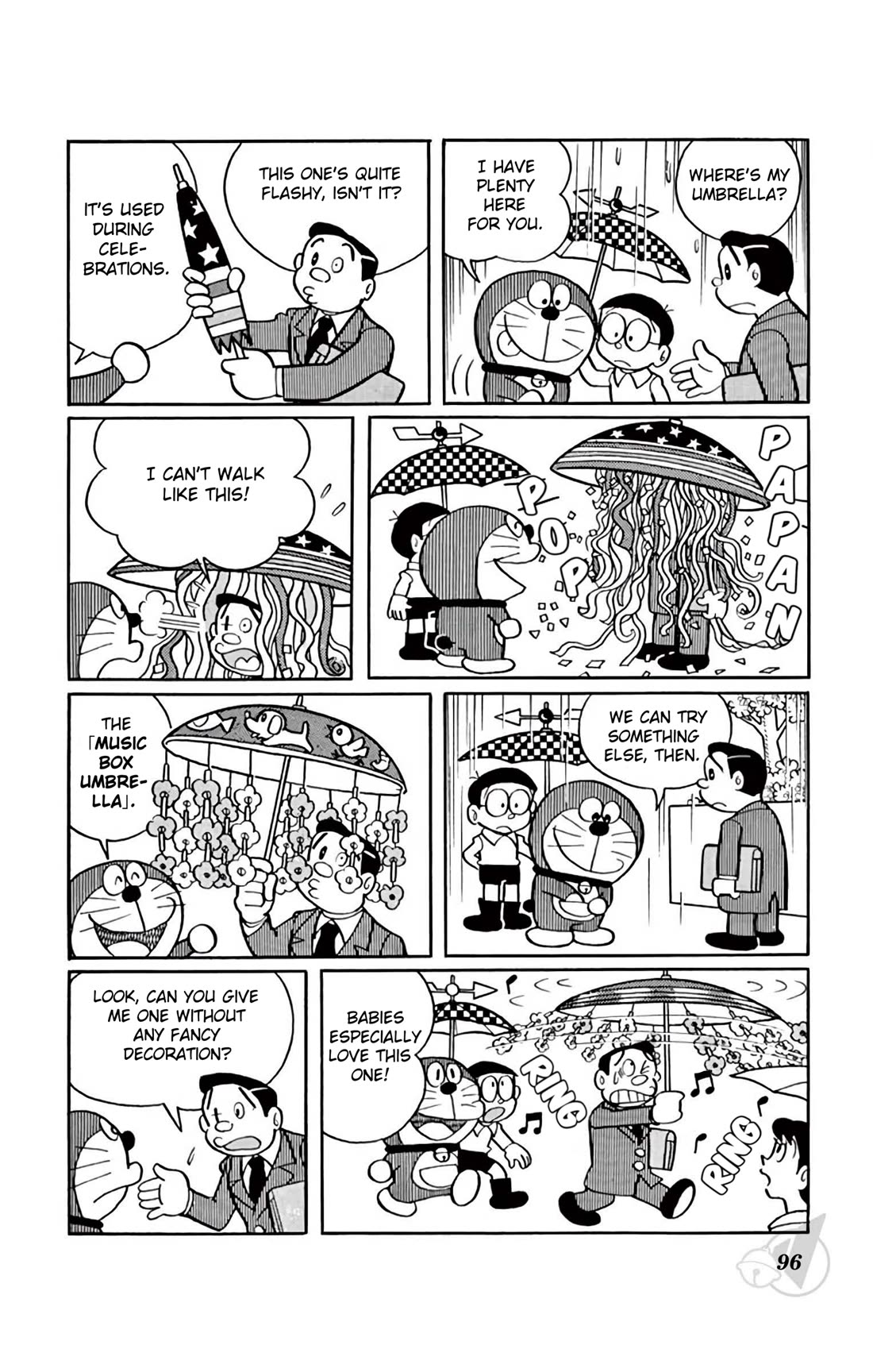 Doraemon Chapter 350 page 4 - Chapter 350: The Odd, Odd Umbrellas