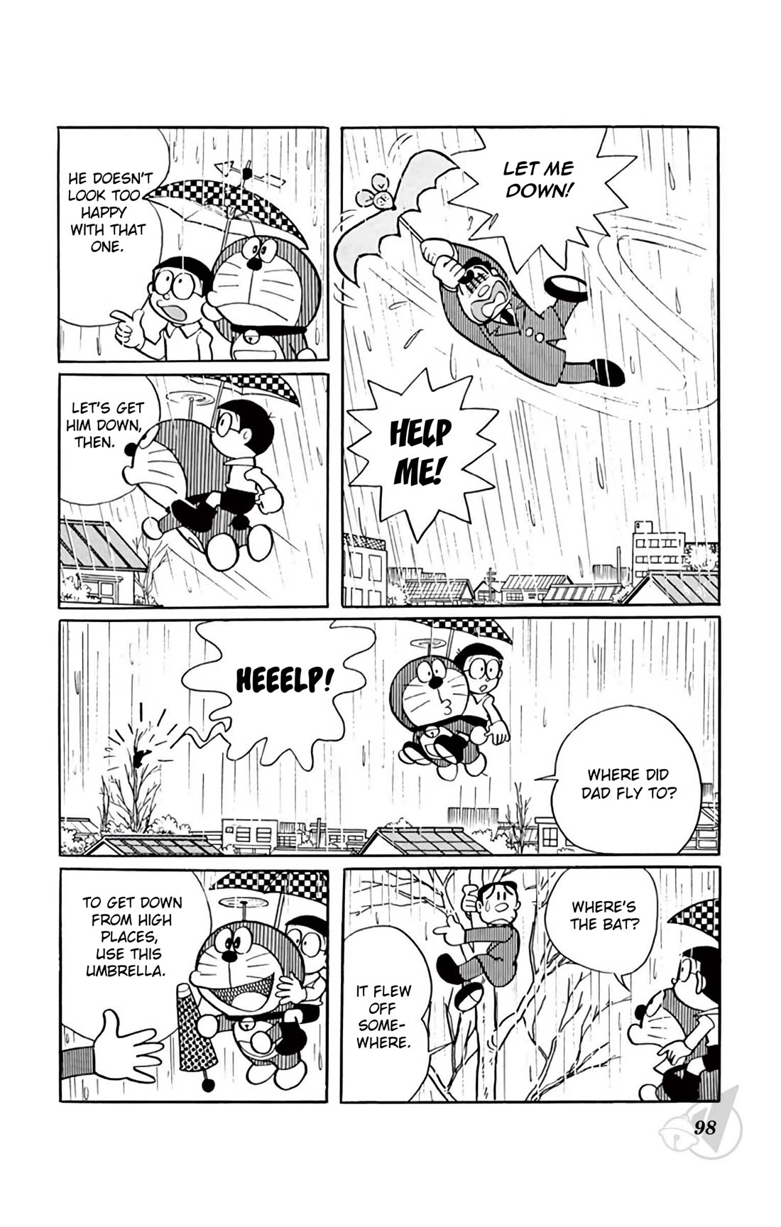 Doraemon Chapter 350 page 6 - Chapter 350: The Odd, Odd Umbrellas