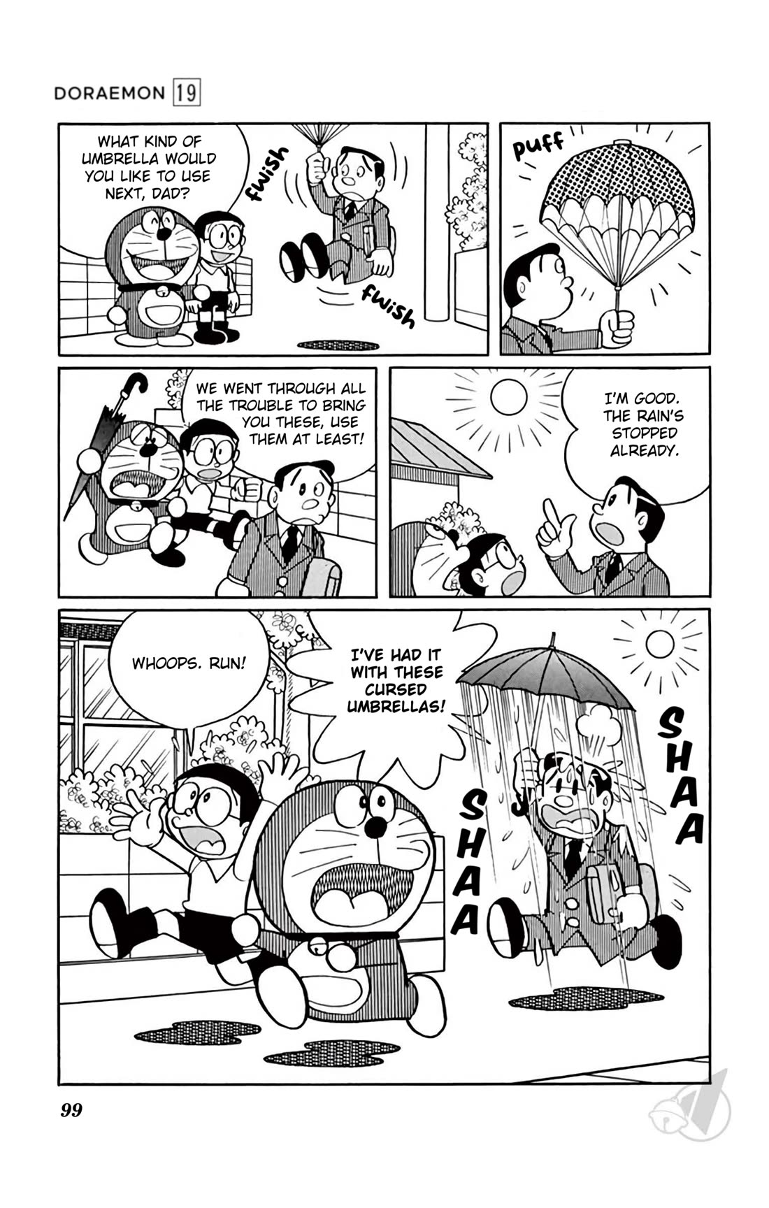 Doraemon Chapter 350 page 7 - Chapter 350: The Odd, Odd Umbrellas