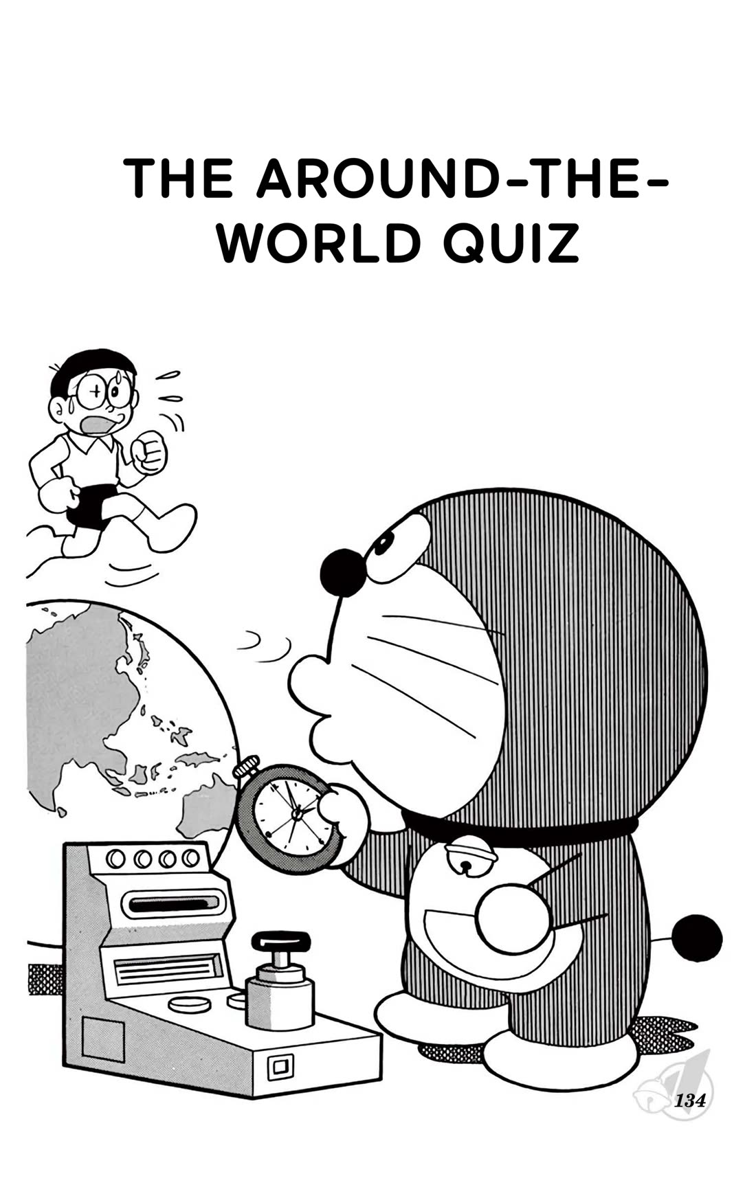 Doraemon Chapter 355 page 1 - Chapter 355: The Around-the-World Quiz