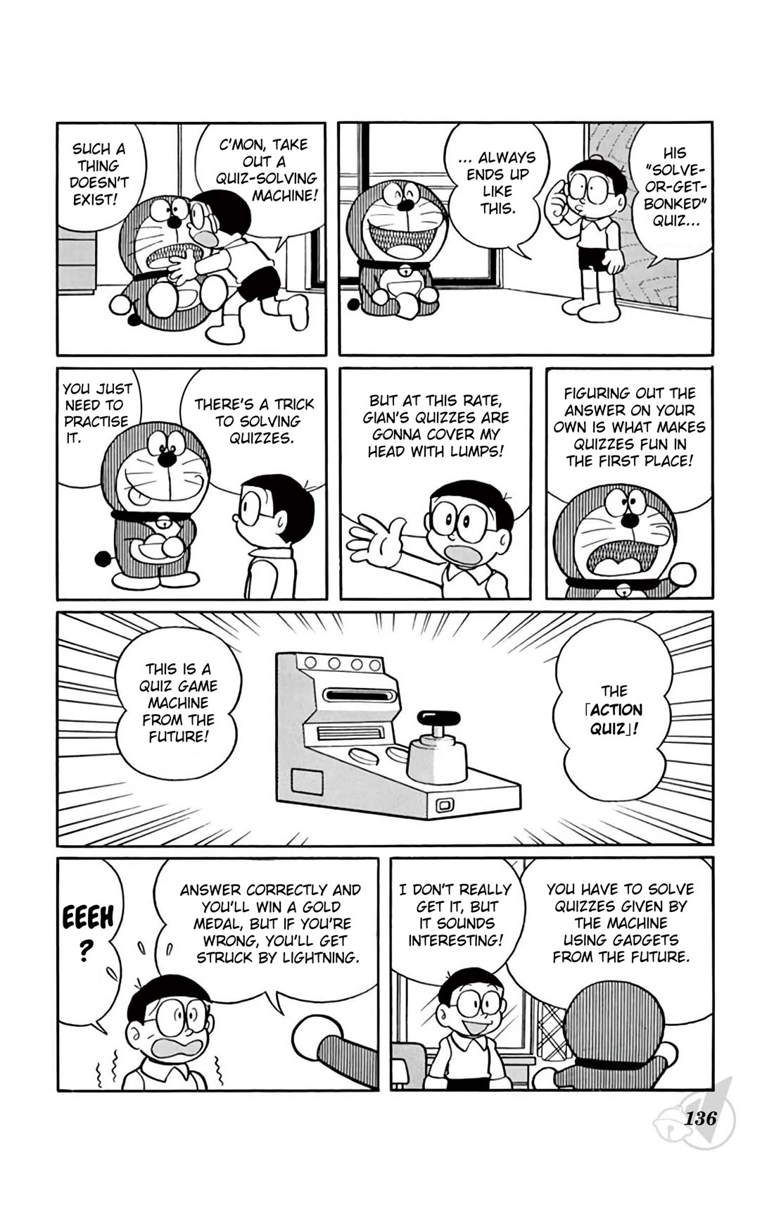 Doraemon Chapter 355 page 3 - Chapter 355: The Around-the-World Quiz