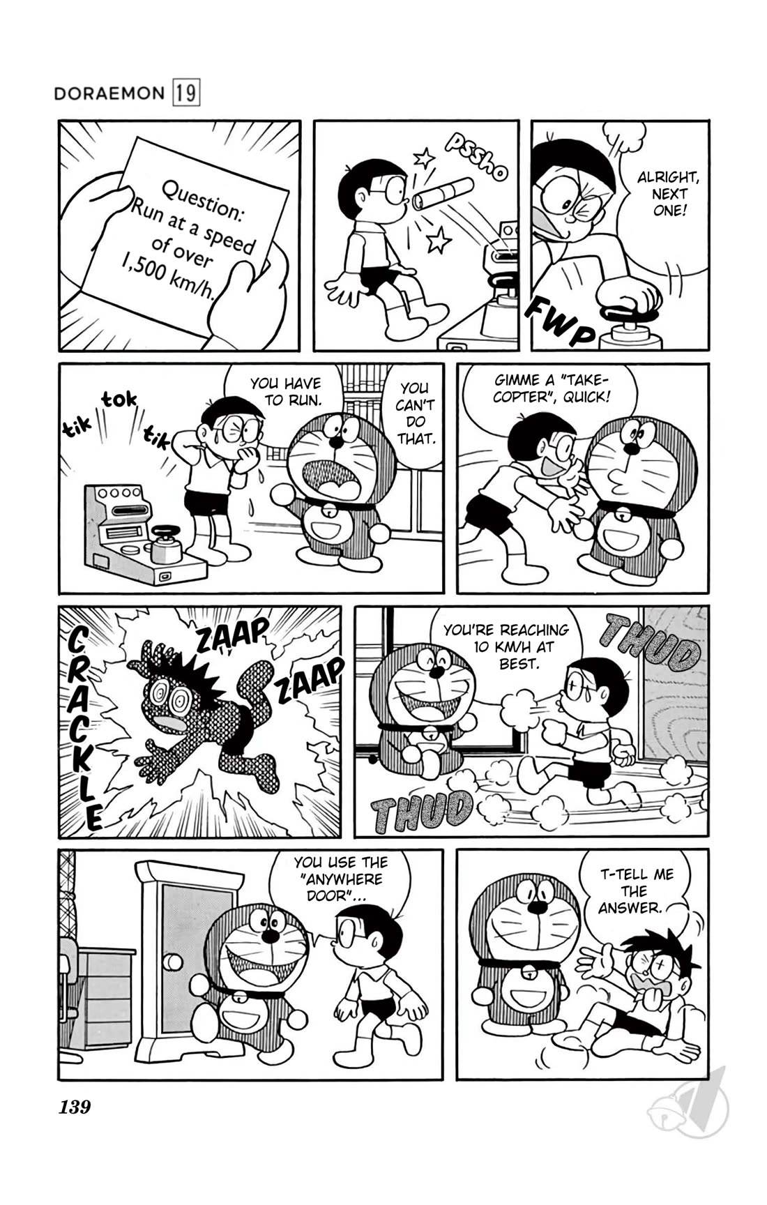 Doraemon Chapter 355 page 6 - Chapter 355: The Around-the-World Quiz