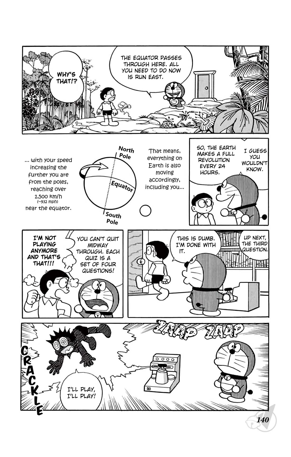 Doraemon Chapter 355 page 7 - Chapter 355: The Around-the-World Quiz