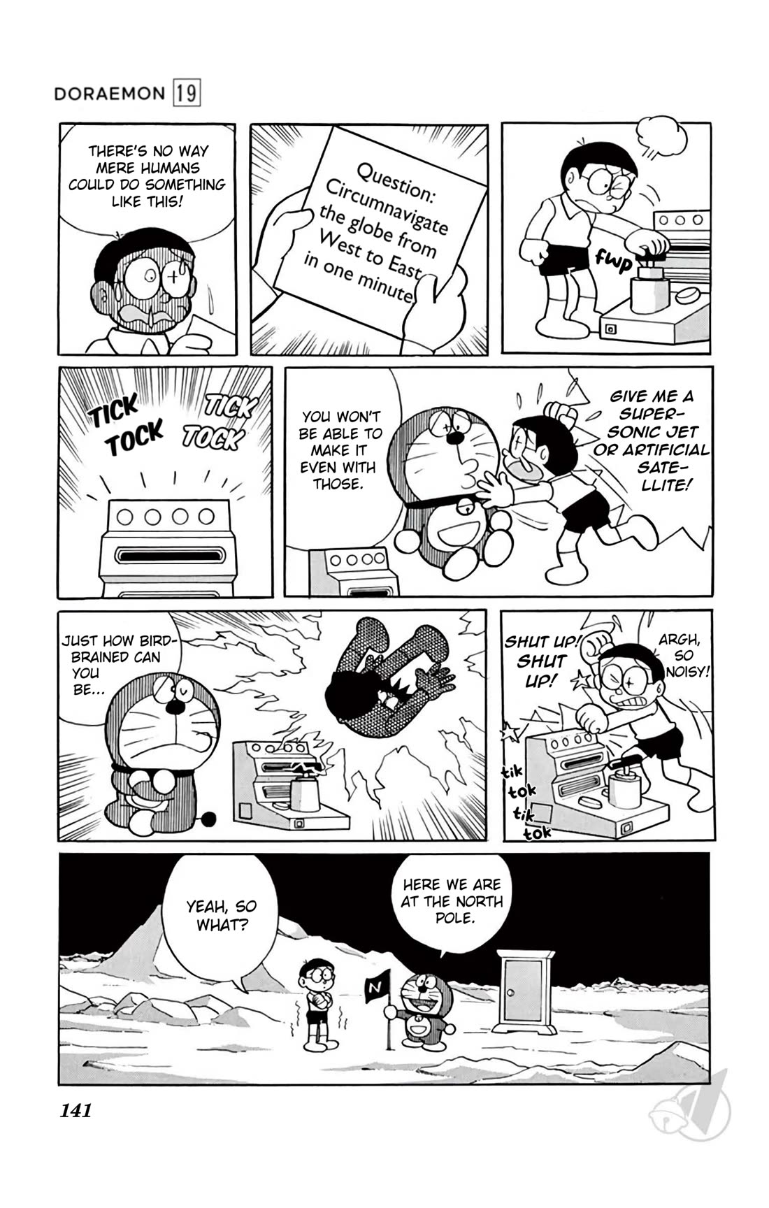Doraemon Chapter 355 page 8 - Chapter 355: The Around-the-World Quiz