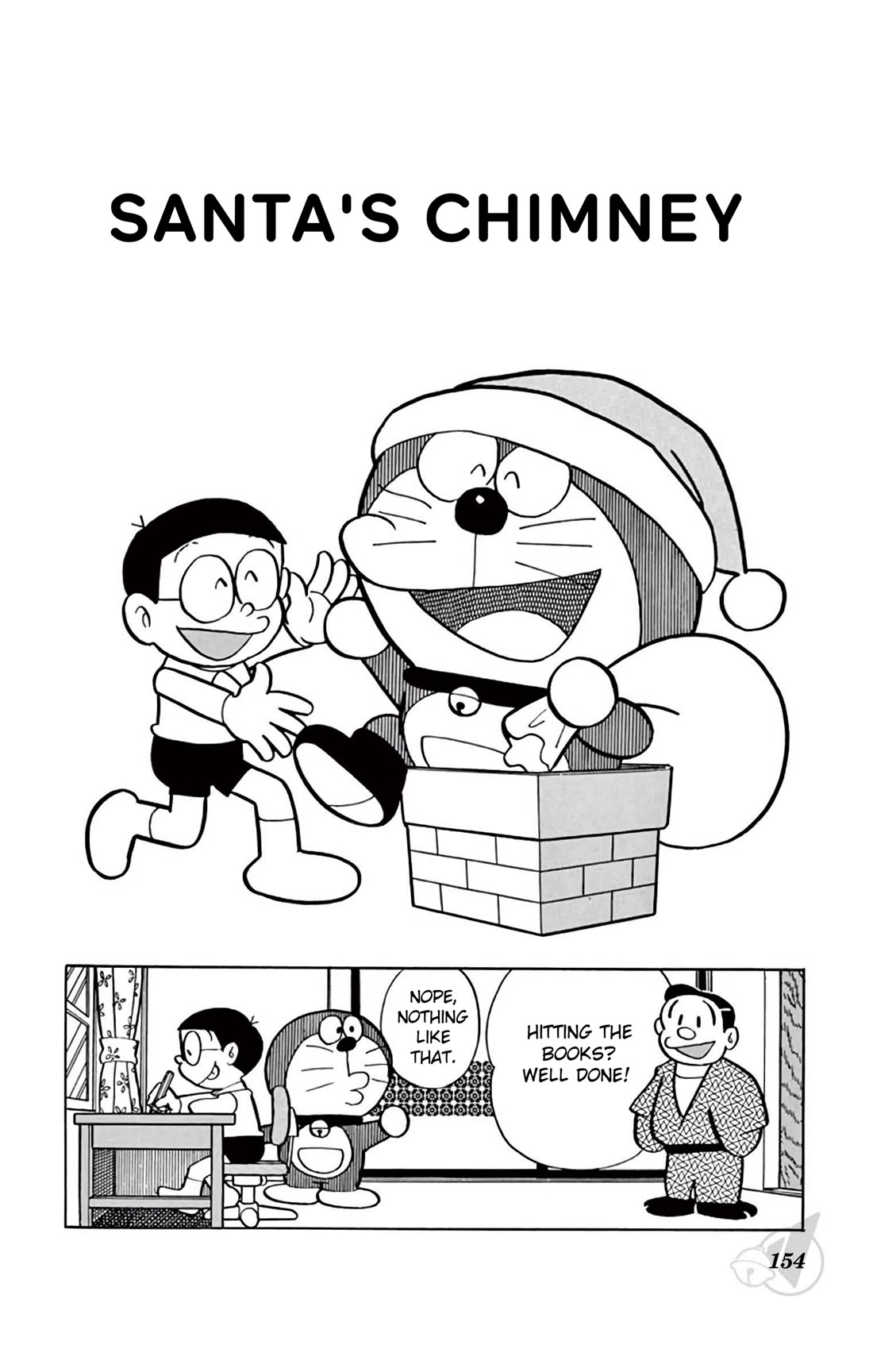 Doraemon Chapter 357 page 1 - Chapter 357: Santa's Chimney