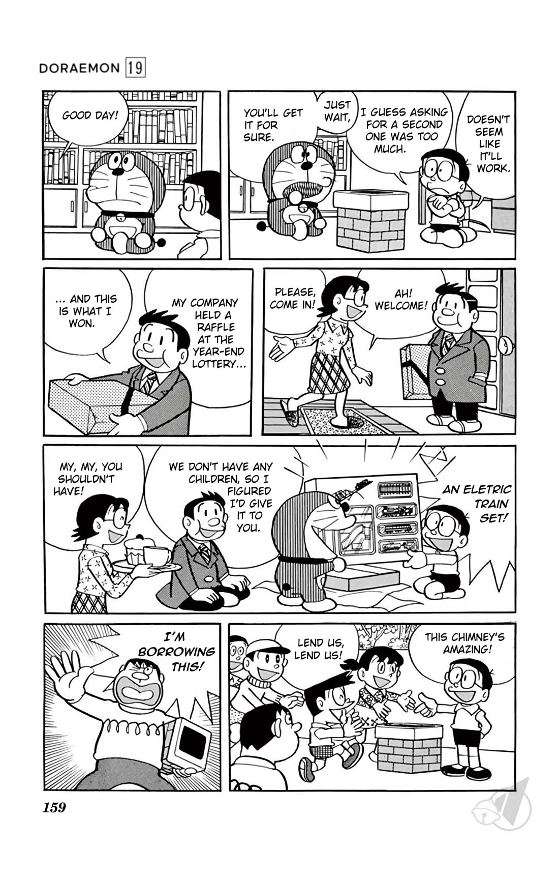 Doraemon Chapter 357 page 6 - Chapter 357: Santa's Chimney