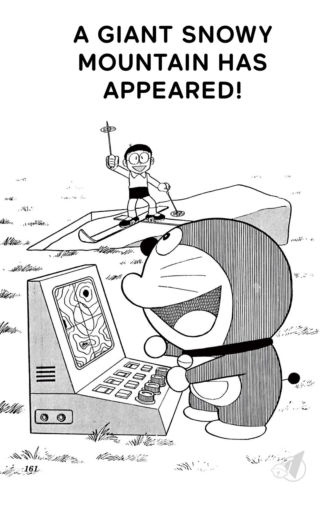 Doraemon Chapter 358 page 1 - Chapter 358: A Giant Snowy Mountain Has Appeared!