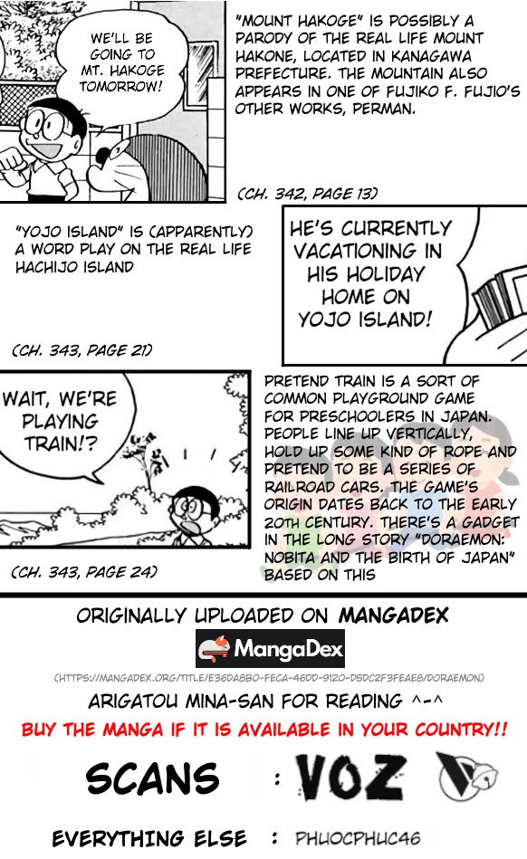 Doraemon Chapter 359 page 14 - Chapter 359: That Farewell Through the Window