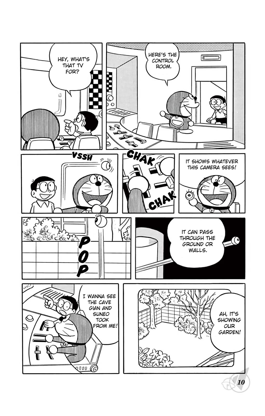 Doraemon Chapter 360 page 10 - Chapter 360: Secret Underground Base!