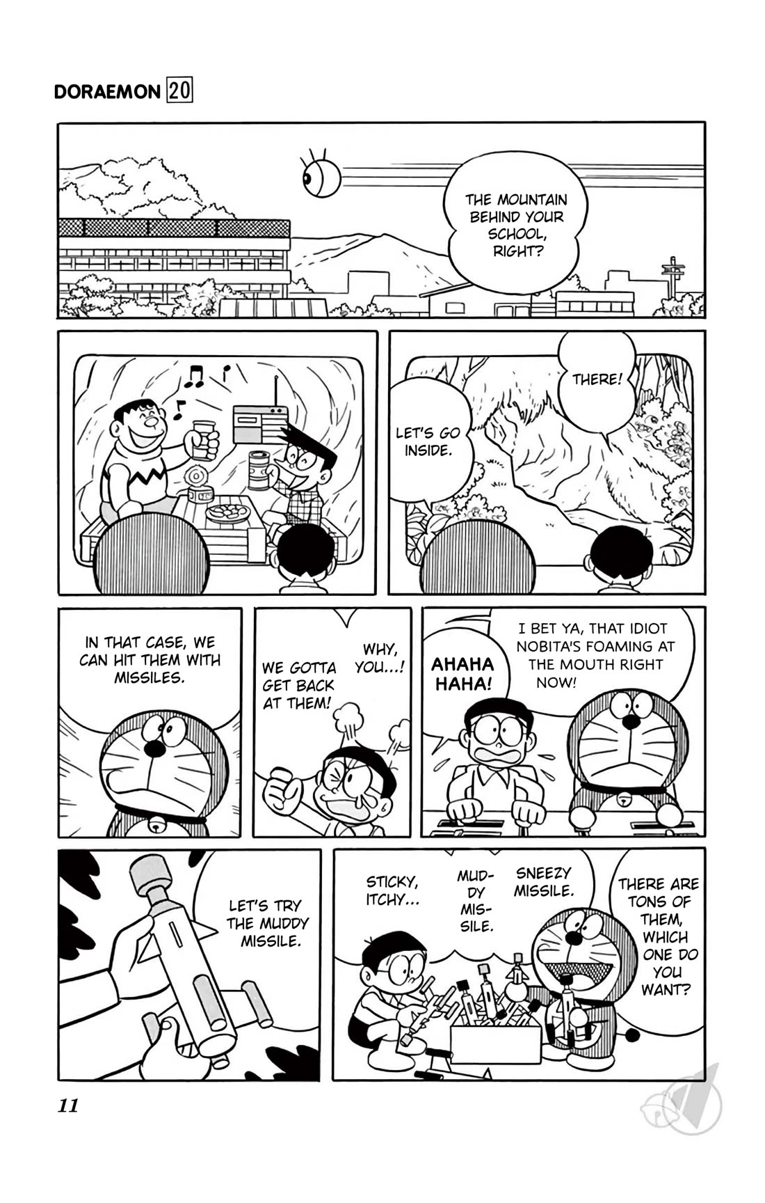 Doraemon Chapter 360 page 11 - Chapter 360: Secret Underground Base!