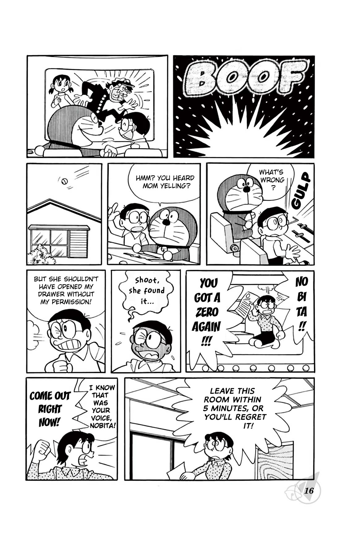 Doraemon Chapter 360 page 16 - Chapter 360: Secret Underground Base!