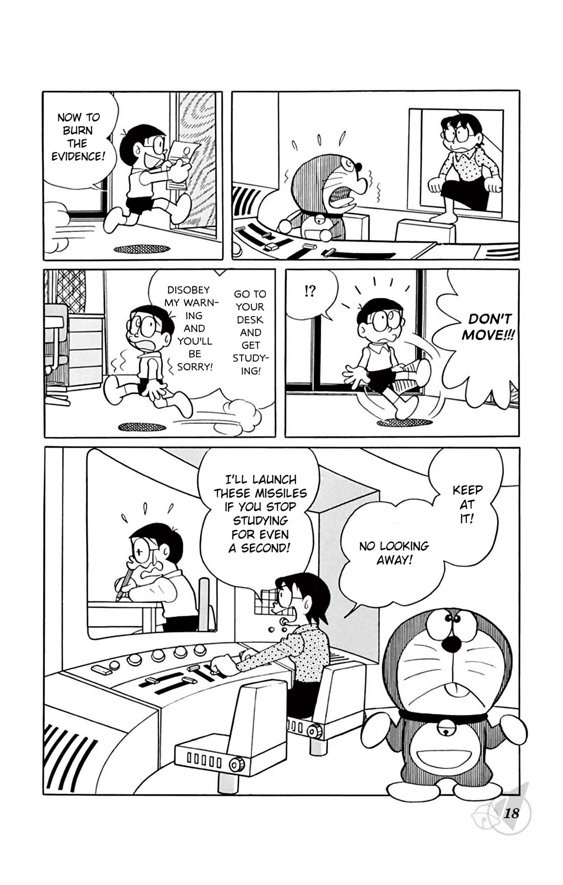 Doraemon Chapter 360 page 18 - Chapter 360: Secret Underground Base!