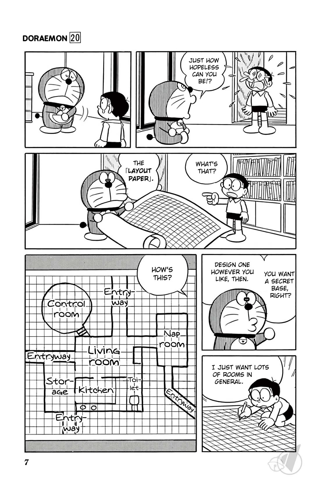 Doraemon Chapter 360 page 7 - Chapter 360: Secret Underground Base!