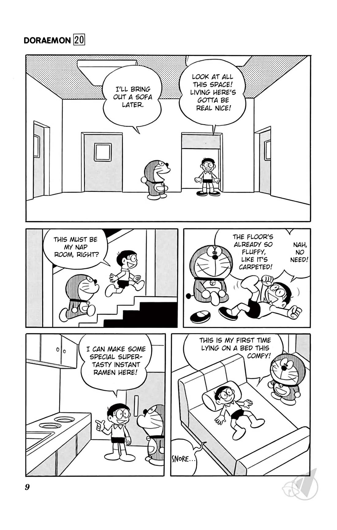 Doraemon Chapter 360 page 9 - Chapter 360: Secret Underground Base!