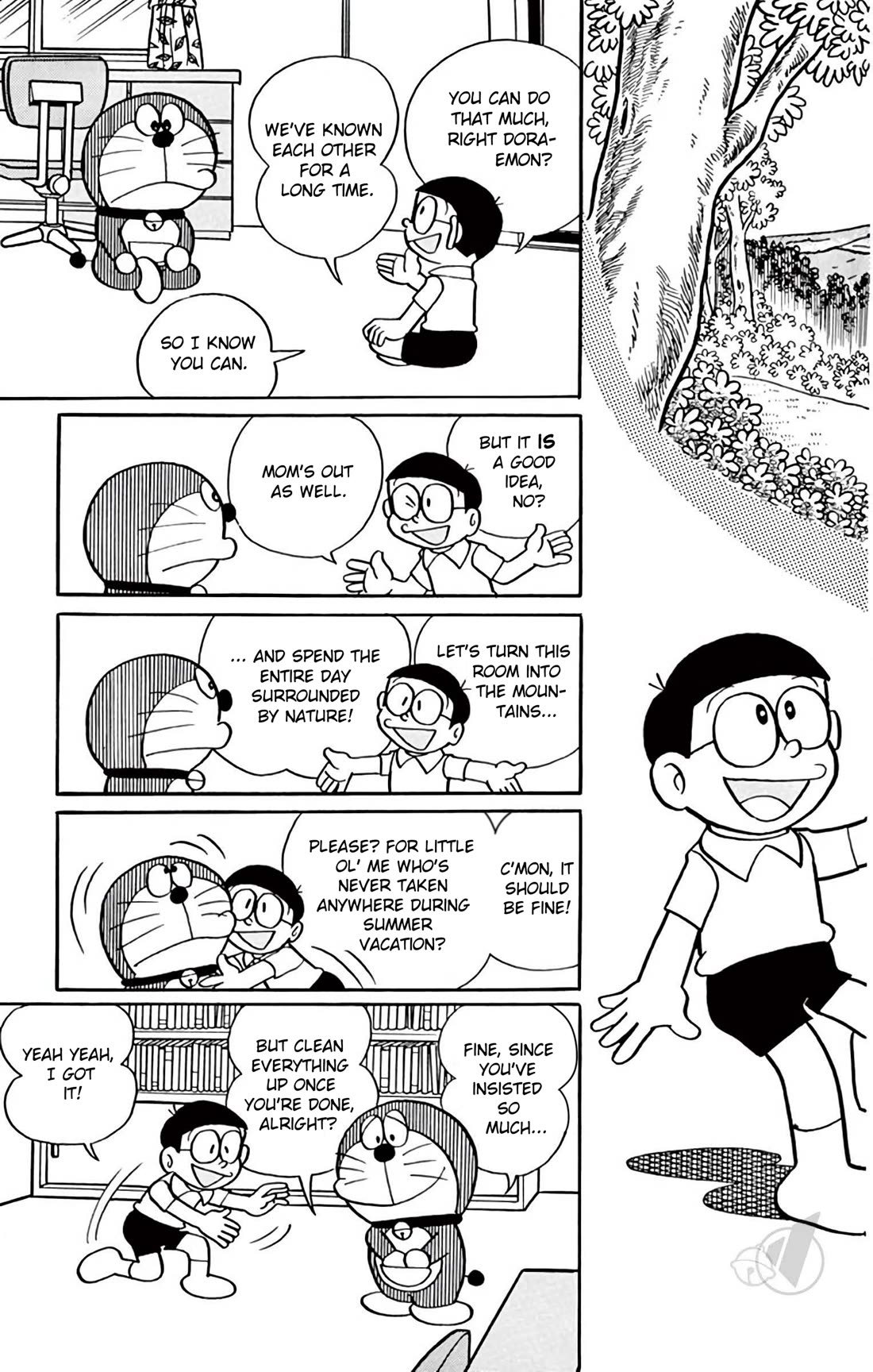 Doraemon Chapter 364 page 2 - Chapter 364: Nature Indoors