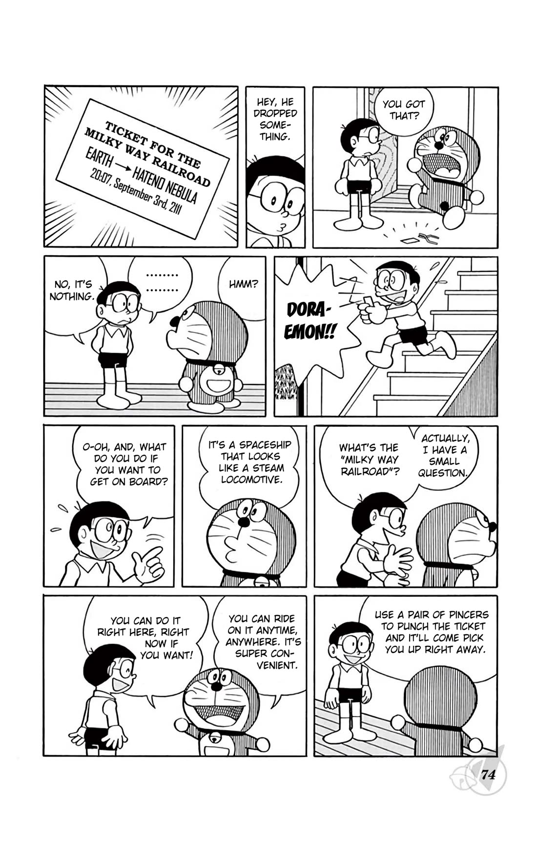 Doraemon Chapter 367 page 3 - Chapter 367: Night on the Milky Way Railroad