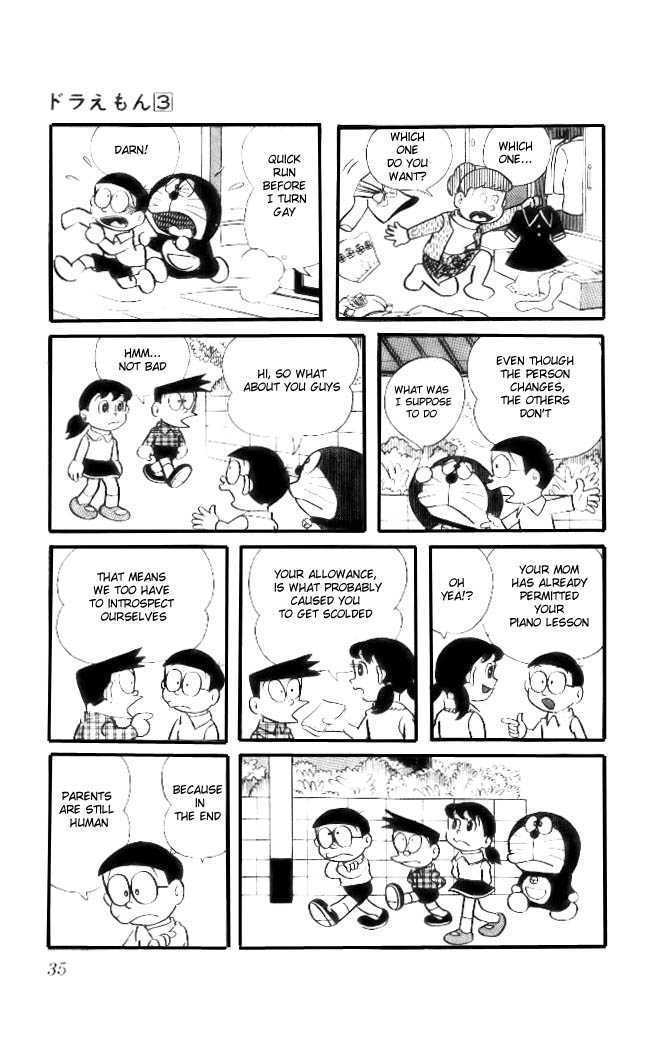 Doraemon Chapter 37 page 10 - Chapter 37 : Switching Moms