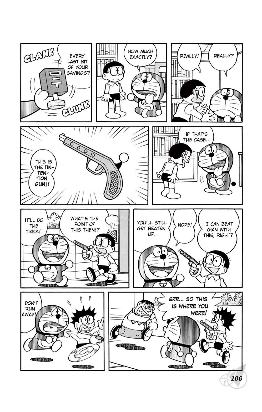 Doraemon Chapter 370 page 3 - Chapter 370: Intention Gun