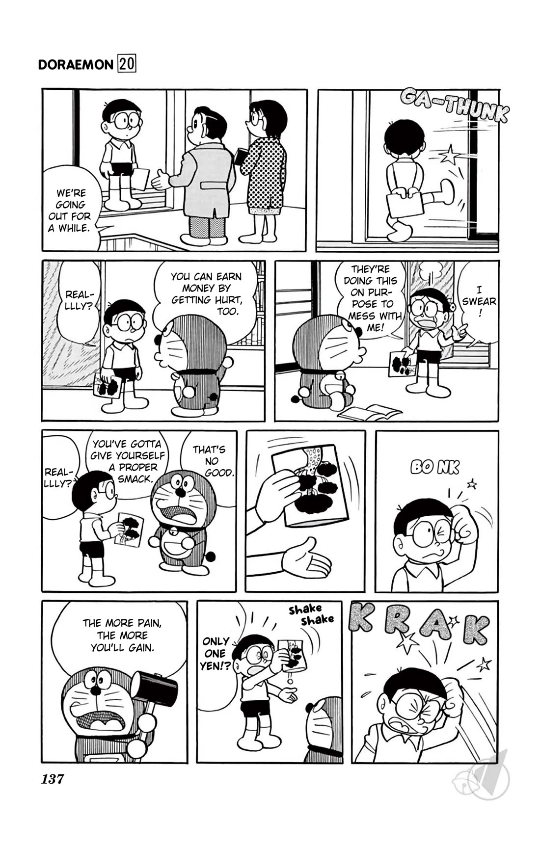 Doraemon Chapter 373 page 6 - Chapter 373: Lucky Money... Come Out Now!