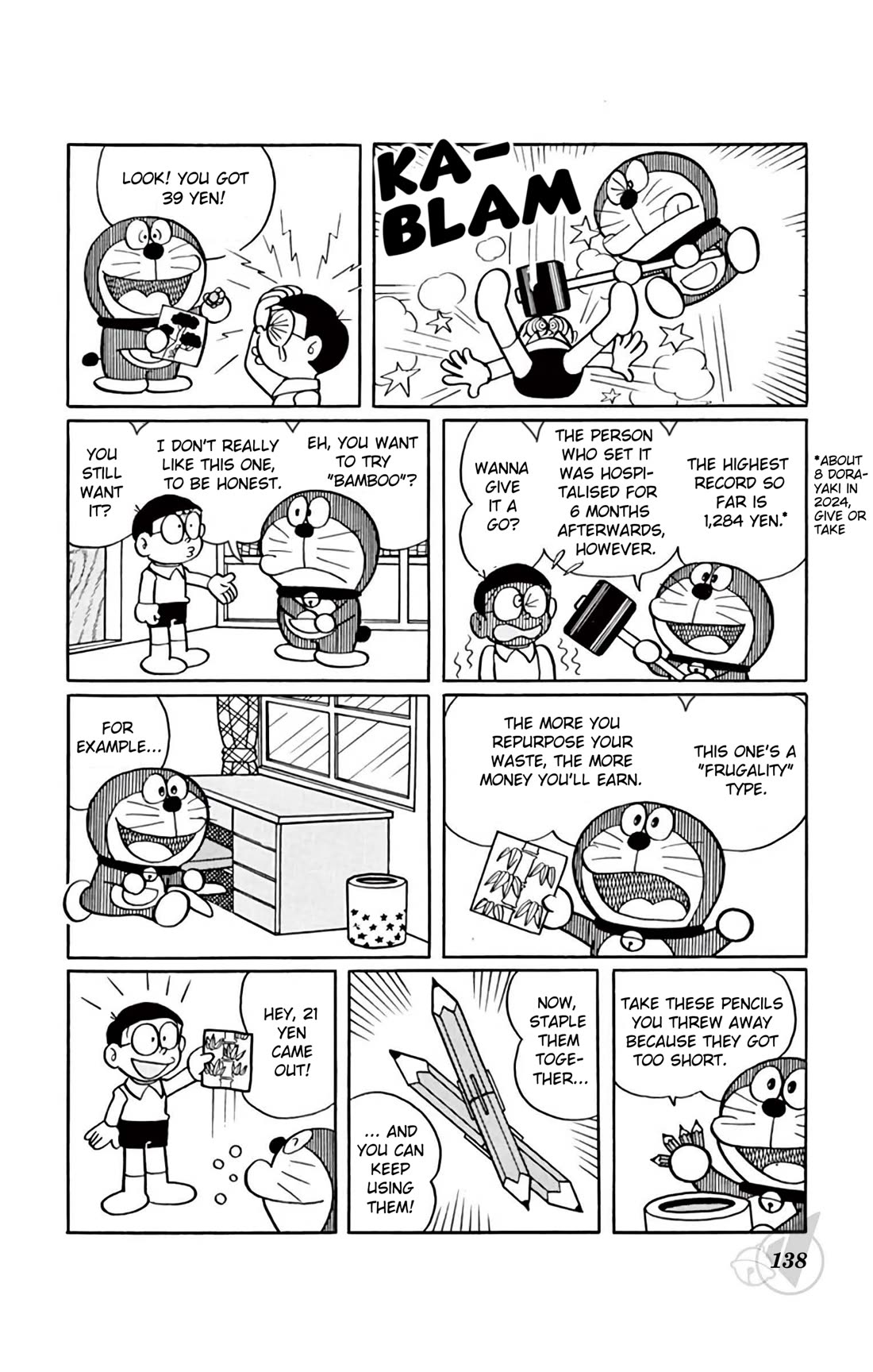 Doraemon Chapter 373 page 7 - Chapter 373: Lucky Money... Come Out Now!