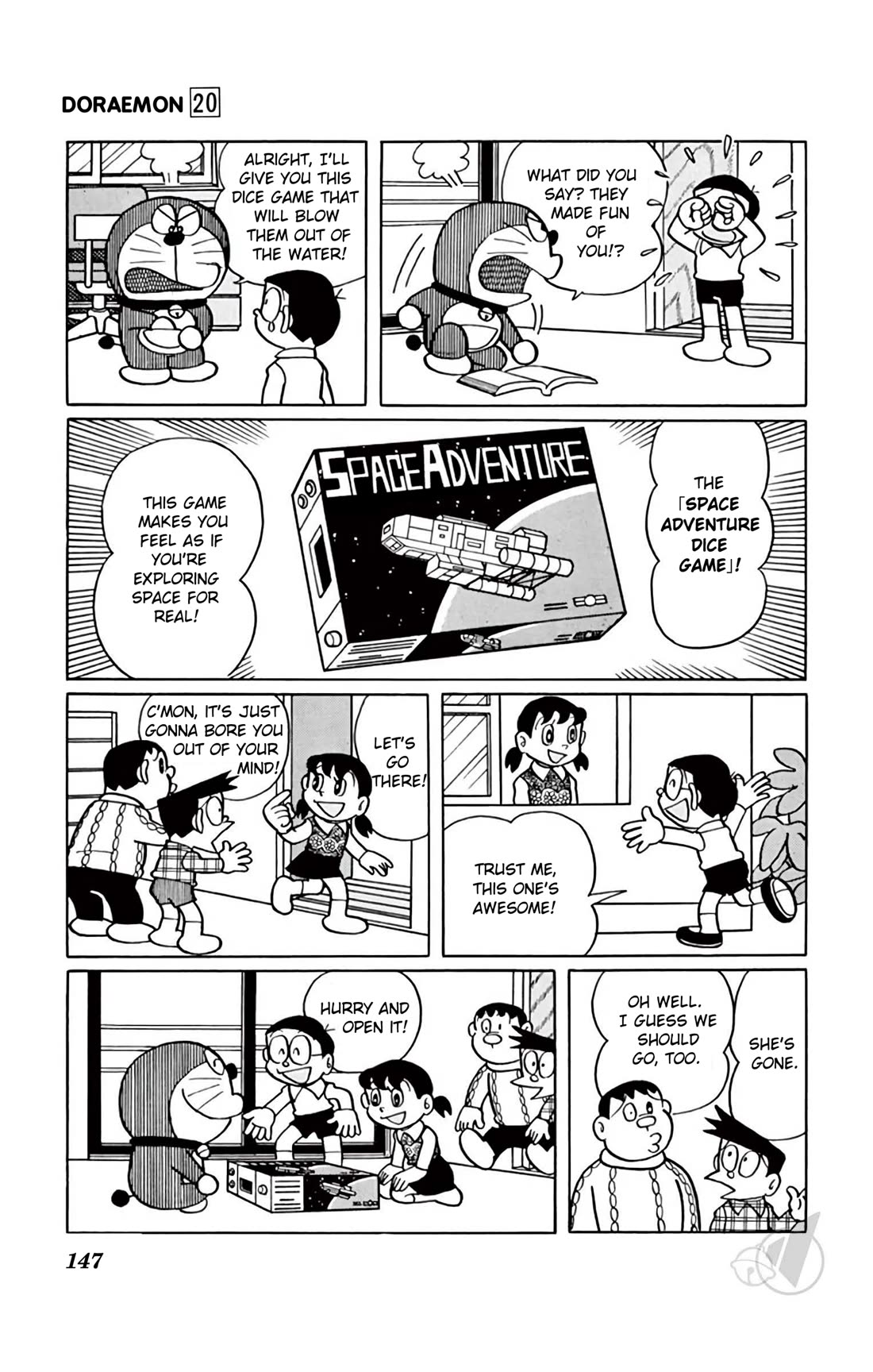 Doraemon Chapter 375 page 2 - Chapter 375: Space Adventure Dice Game