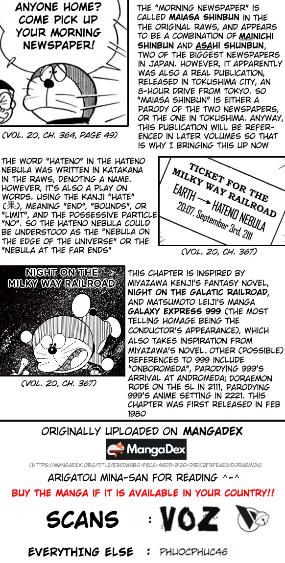 Doraemon Chapter 378 page 24 - Chapter 378: The Special Effects Blockbuster: "Great Space Demon"