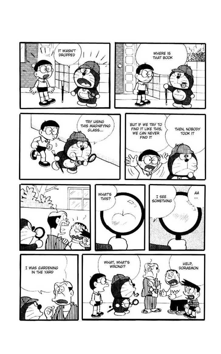 Doraemon Chapter 38 page 13 - Chapter 38 : Sherlock Holmes' Tools