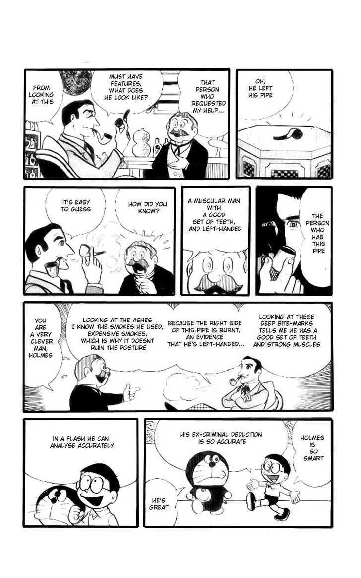 Doraemon Chapter 38 page 4 - Chapter 38 : Sherlock Holmes' Tools