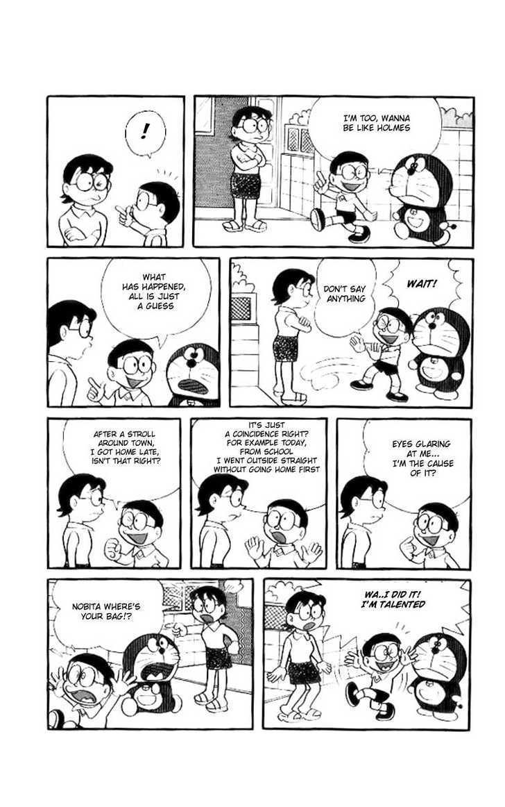 Doraemon Chapter 38 page 5 - Chapter 38 : Sherlock Holmes' Tools