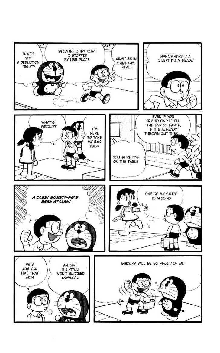 Doraemon Chapter 38 page 6 - Chapter 38 : Sherlock Holmes' Tools