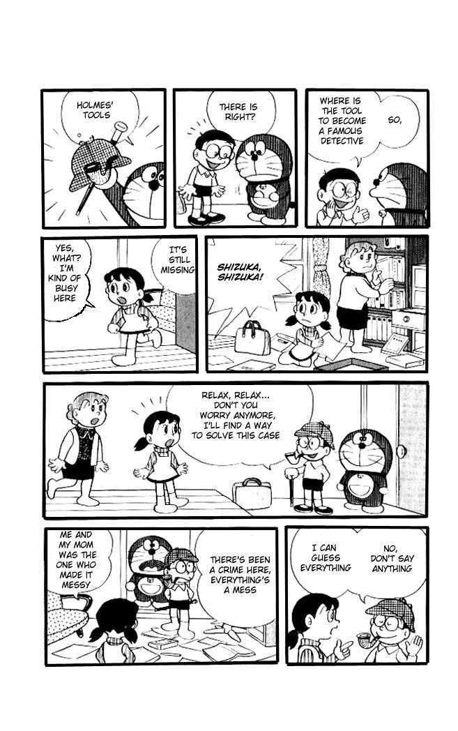 Doraemon Chapter 38 page 7 - Chapter 38 : Sherlock Holmes' Tools