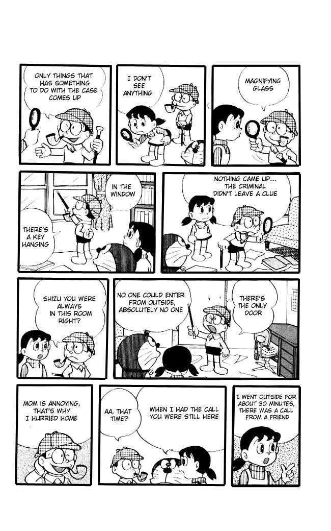 Doraemon Chapter 38 page 8 - Chapter 38 : Sherlock Holmes' Tools