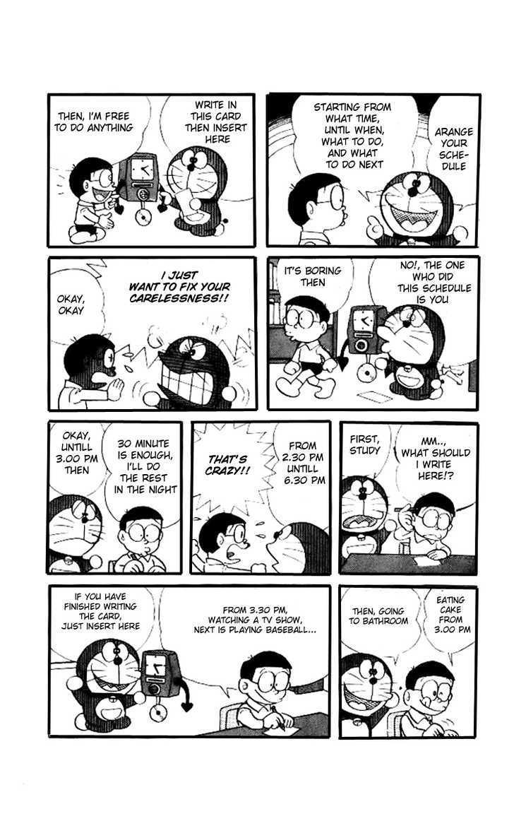 Doraemon Chapter 39 page 3 - Chapter 39 : Scheduler Clock